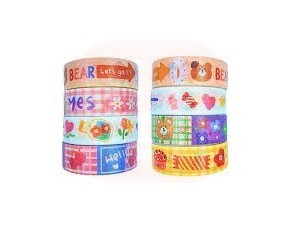 FITA ADESIVA CUTE CARTOON C/4