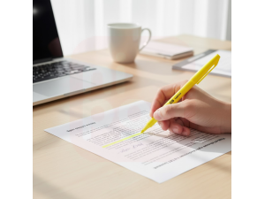 Marca Texto Lumini Amarelo - CIS